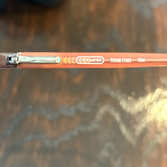 Coach Script glasses and Case - Picture 6 of 12